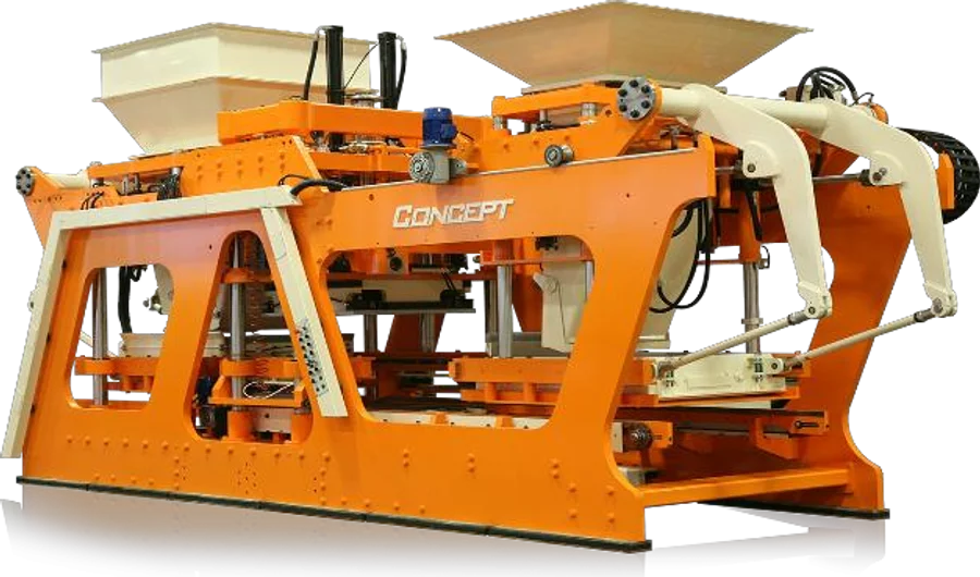 Automatic block manufacturing machine