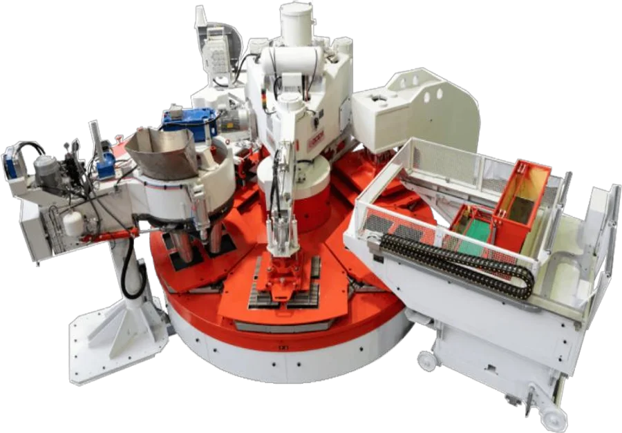 Hermetic-press tile line