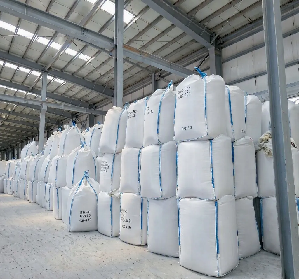 Big-bag stock ready to dispatch
